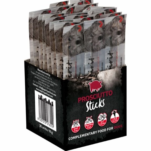 AlphaSpirit Prosciutto Stick hundesnack - naturlig smag og kornfri forkælelse